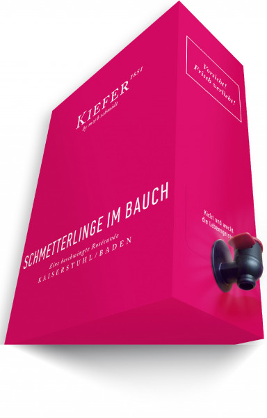 "Schmetterlinge im Bauch" Rosé Bag in Box 3,0 Liter