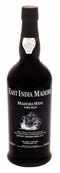 East India "Fine Rich" Madeira Vinhos Justino Henriques
